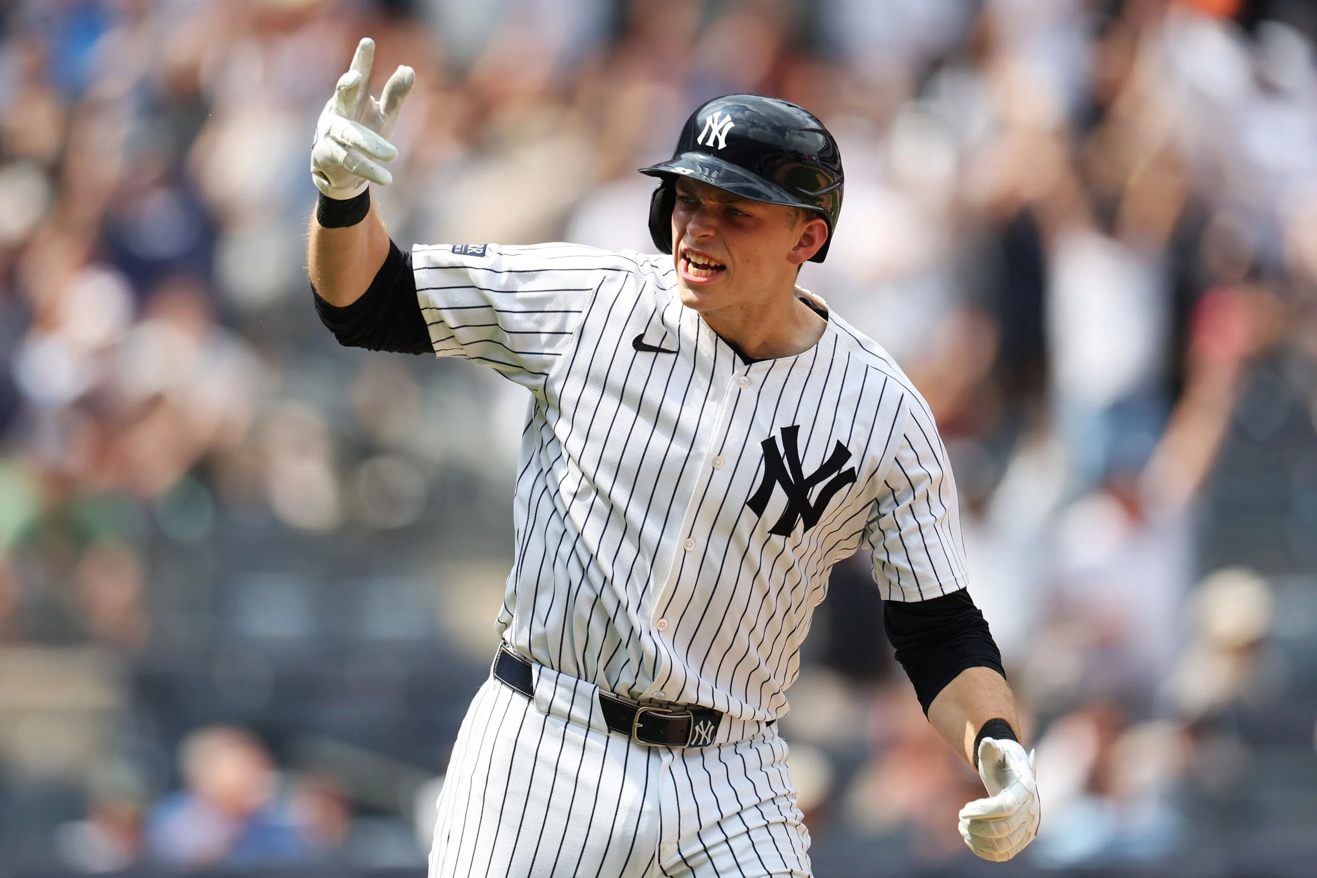Ben Rice, la joven promesa de los Yankees, conecta su primer grand slam en las mayores